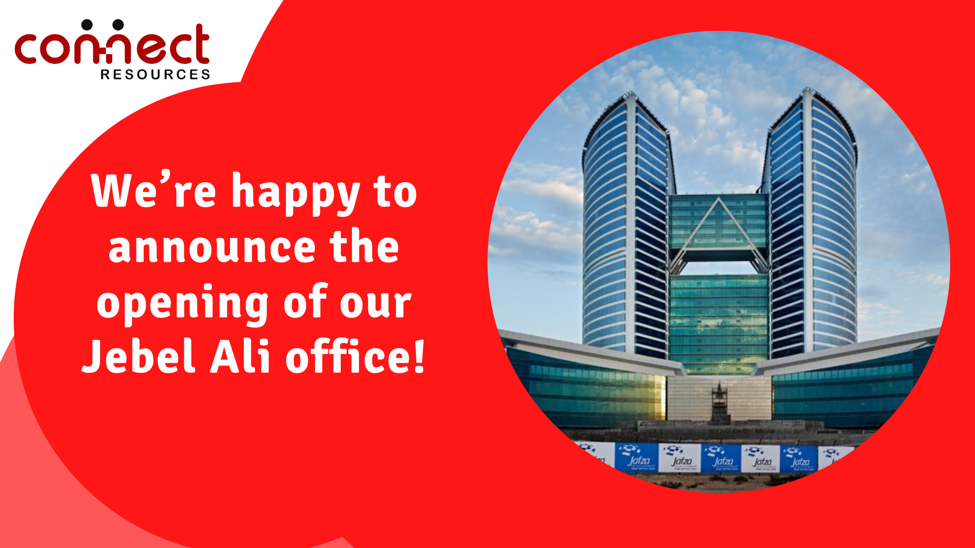 We’re happy to announce the opening of our Jebel Ali office!- News