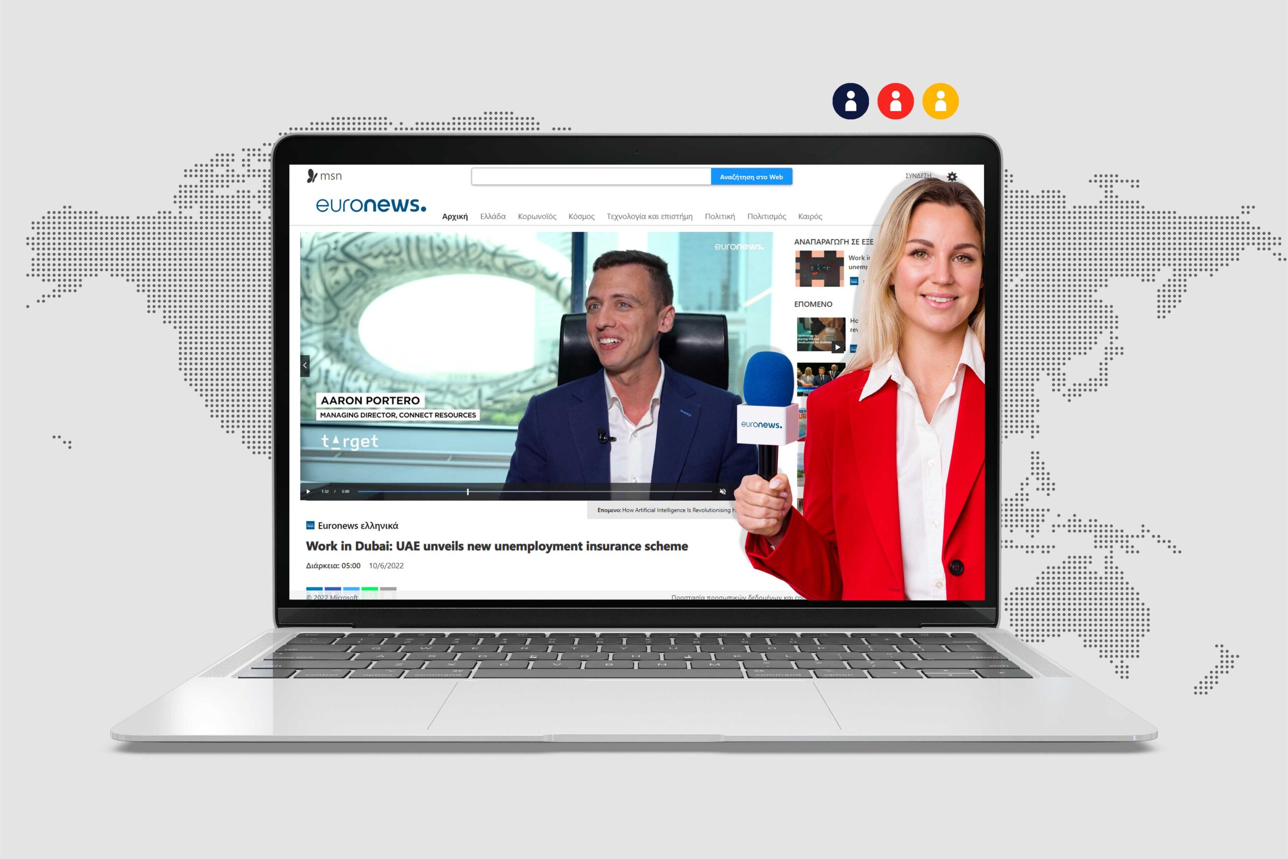 Euronews Appreciated Employment Services of Connect Resources