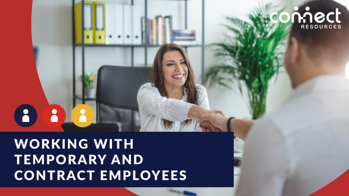 Working with temporary and contract employees