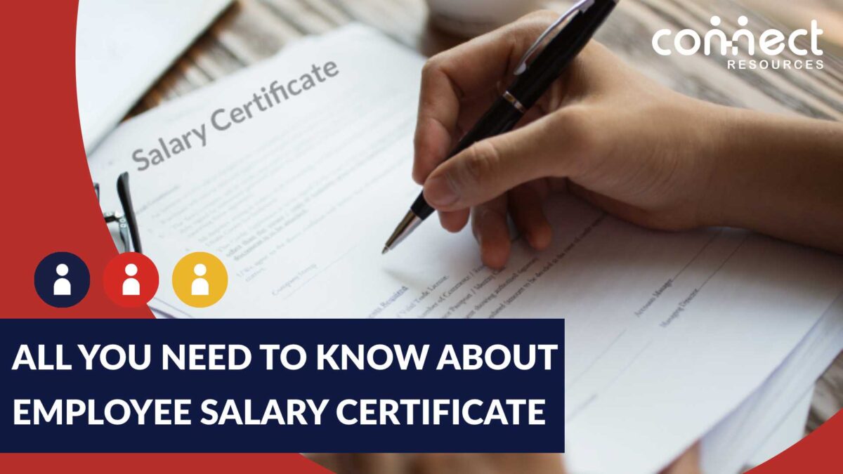 Employee Salary Certificate Dubai, UAE All you need to know