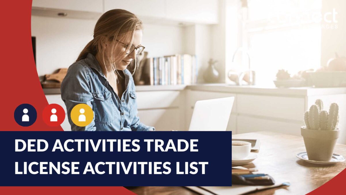 Dubai Economic Department (DED) Trade License Complete Activities List
