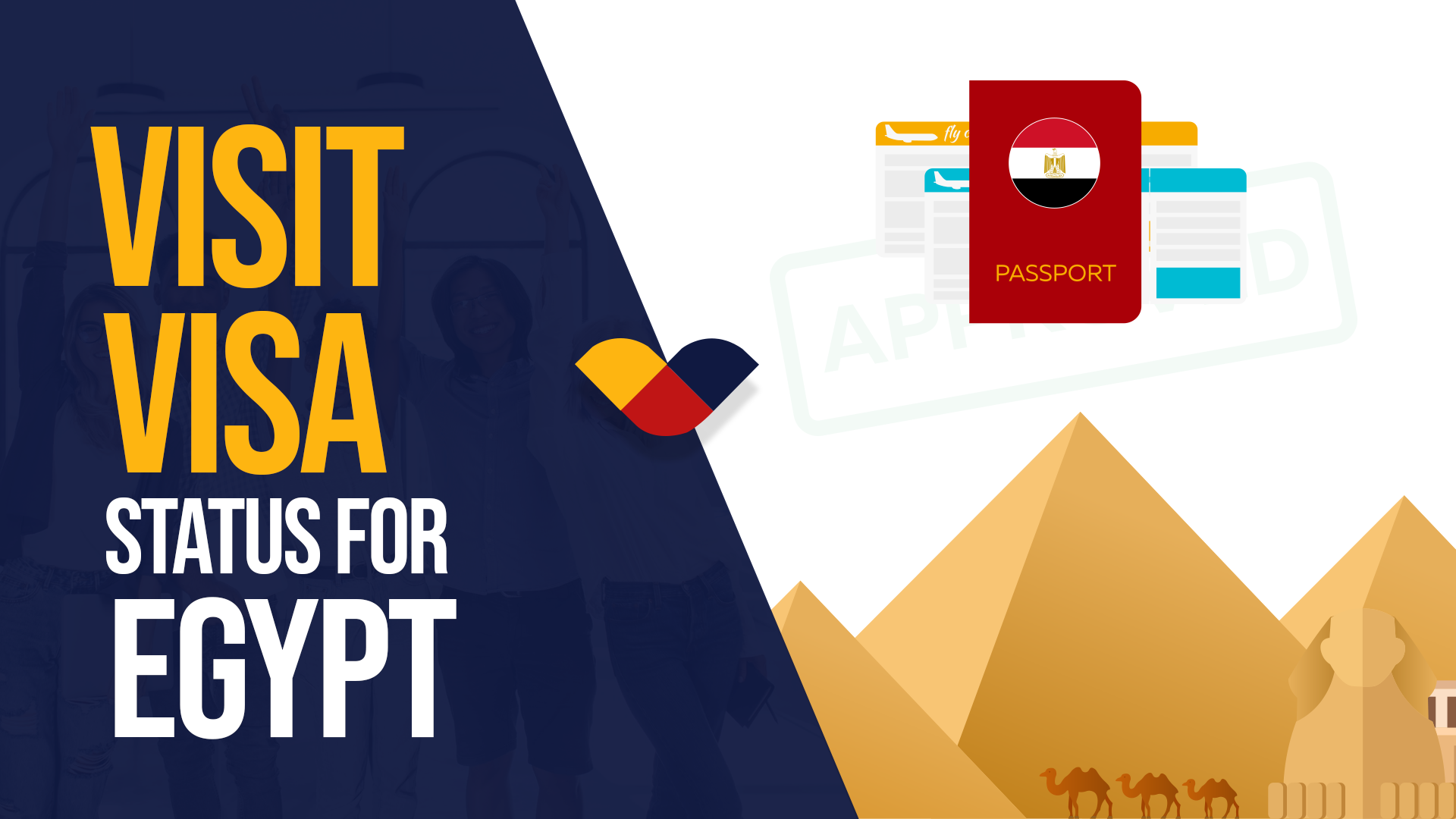 Visit visa status for Egypt