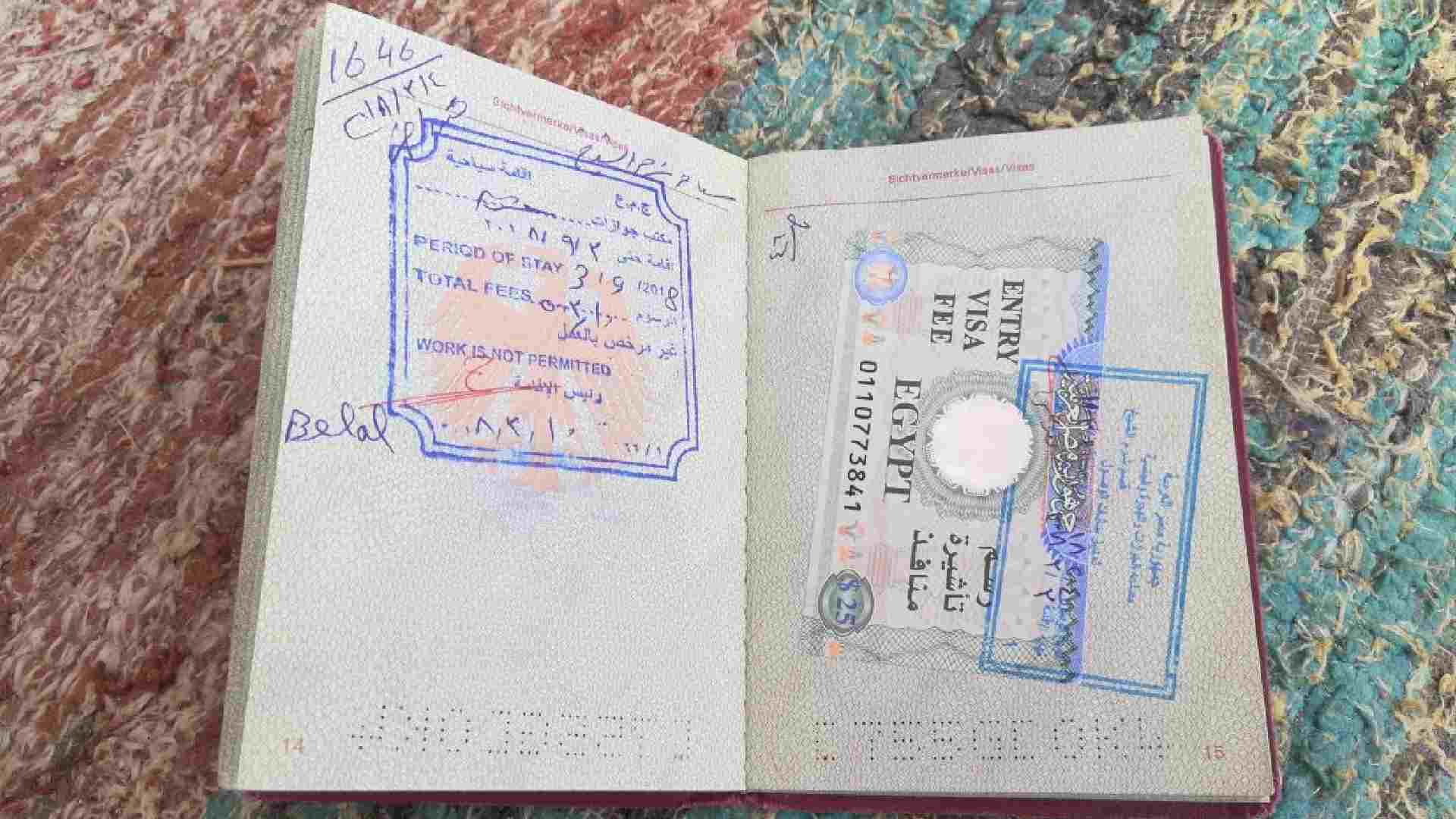 how to get Egypt visa from Dubai
