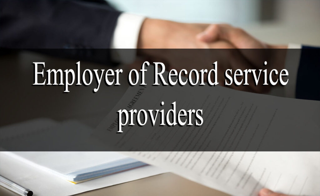 Employer of Record service providers