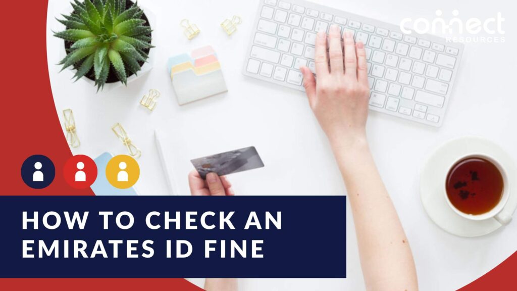 how to check Emirates ID fine