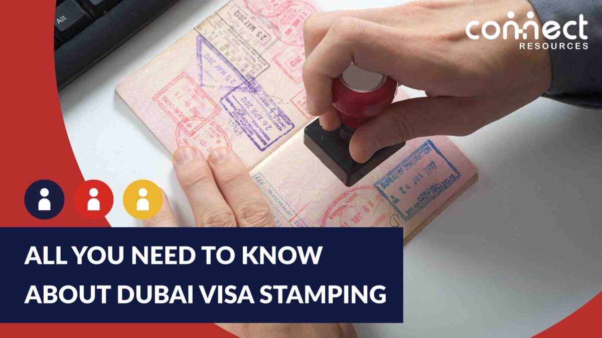Dubai visa stamping