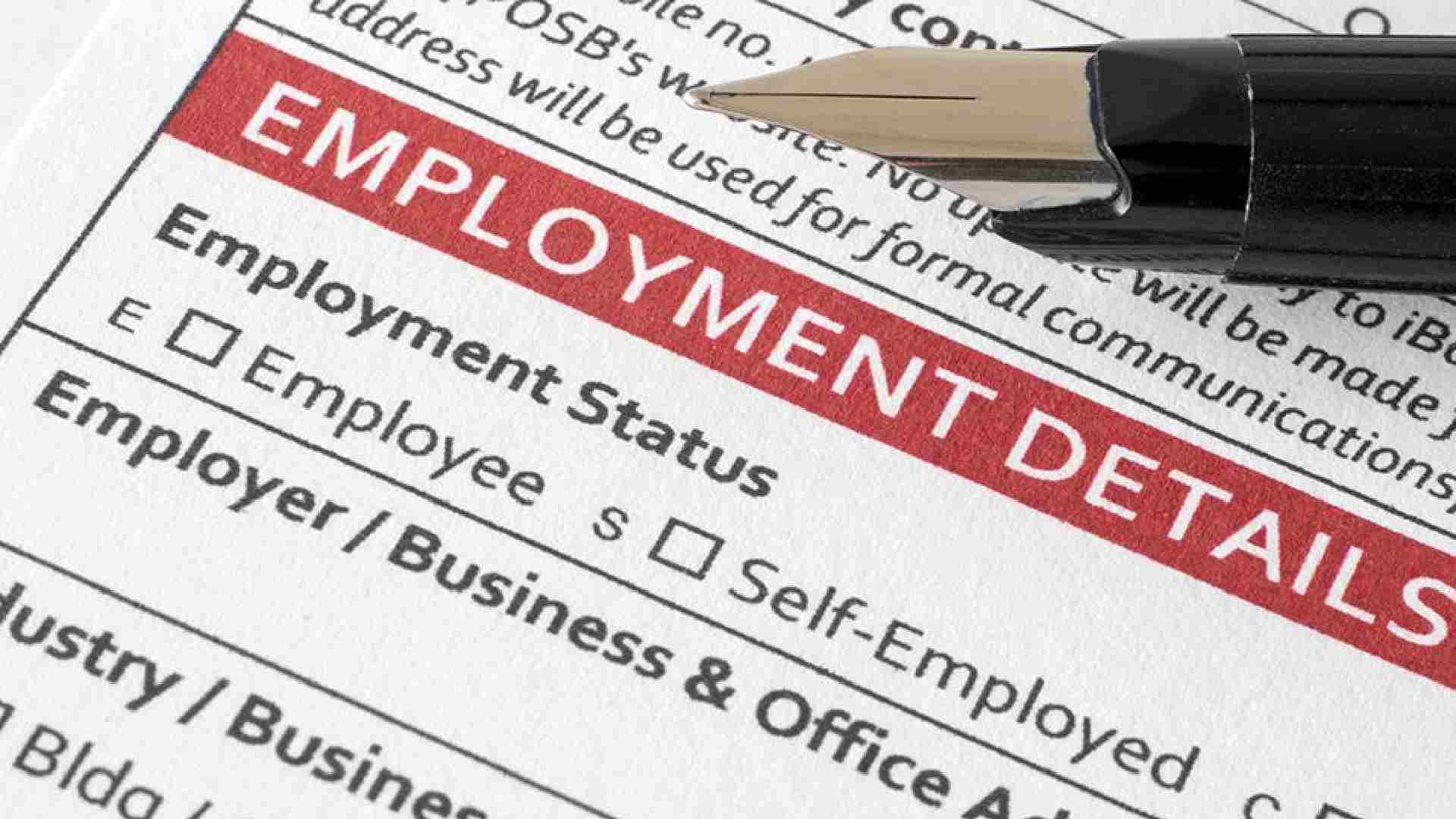 status of employment