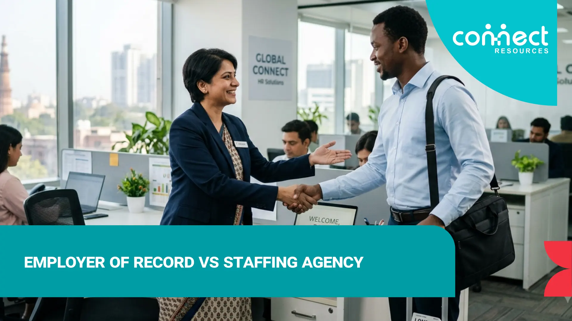 employer of record vs staffing agency